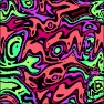 2D Colorful Squiggly Looping Pattern Maker