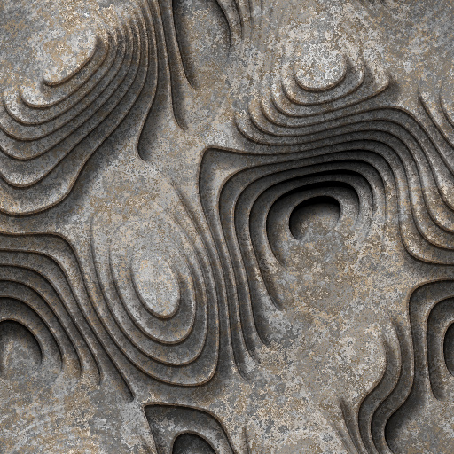 3D Colorful Textured Deep Layerd Pattern Maker (Texture)