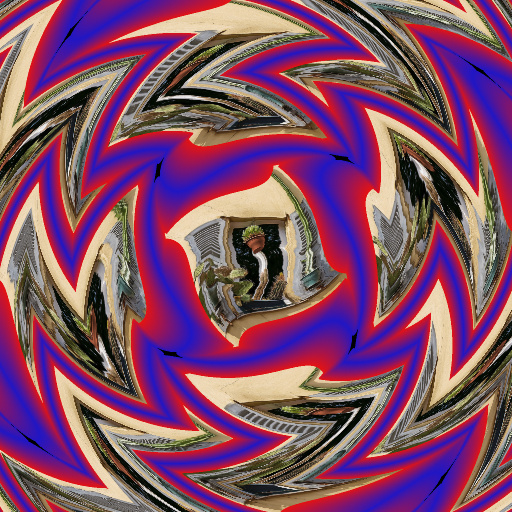 Multiple Image play  and shift. (Effect)