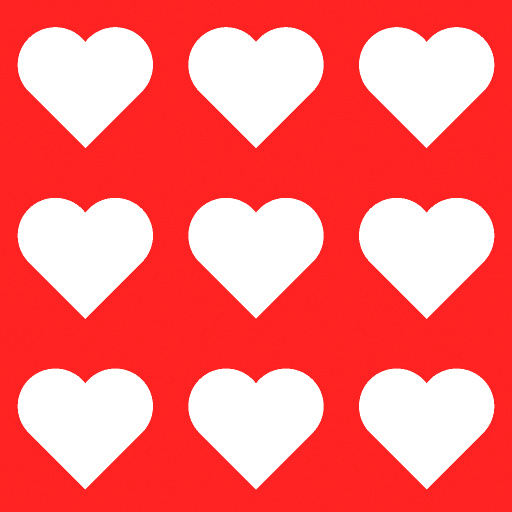 Hearts for Love (Texture)