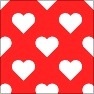 Hearts pattern