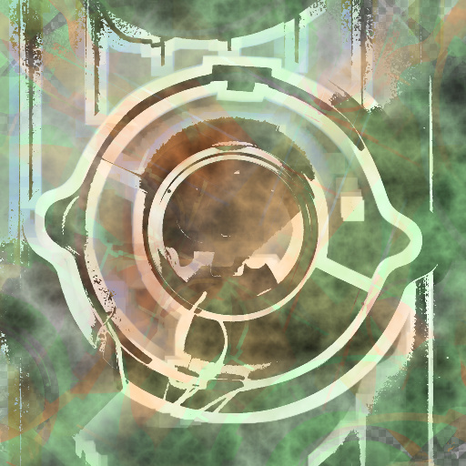 Line Drawing over Pattern by Raquel