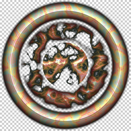 The symbol 2 (Texture)