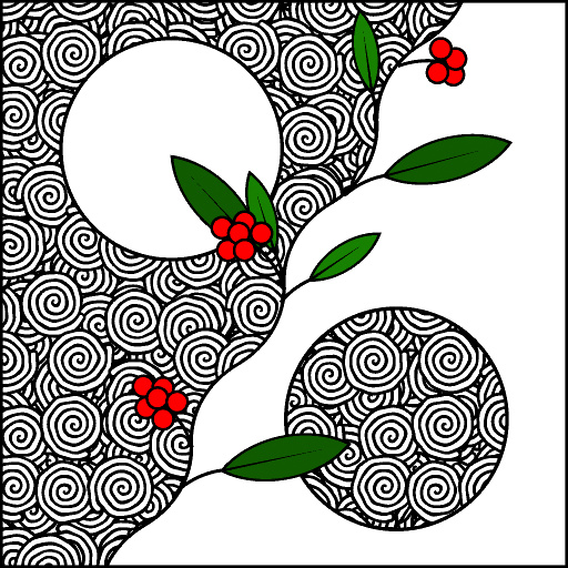 Spirals vs Leaves (Texture)