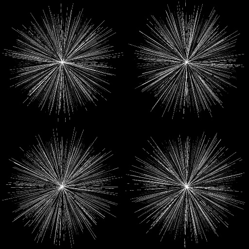 Bomber Lines from center (Texture)