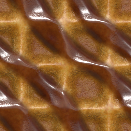 Waffle With Syrup (Texture)