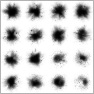 Explosion blast decal 2
