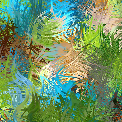 Colorful Painterly Swirls and loops Photo Effect by DJI