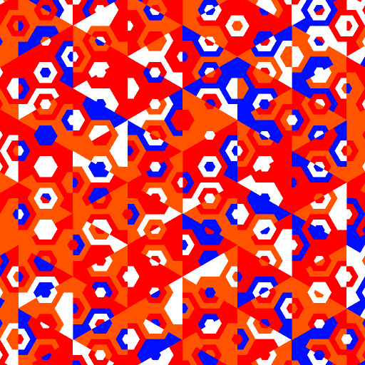 Polygonized Triangles (Texture)