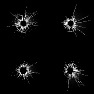 Bullet Hole glass