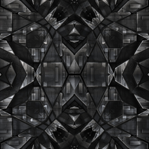 Gothic Space Cathedral (Ceiling Detail) (Texture)