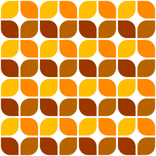 Showa Retro - Geometric and Floreal (Texture)