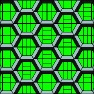 Hexagonal Bicolor