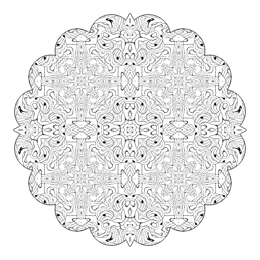 Minimal Mandala Maker (Texture)