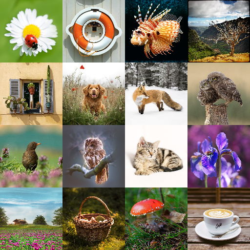 Flipping Image Grid (Effect)