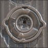 Metalic relief