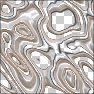 Free Form Air Brushed Chome