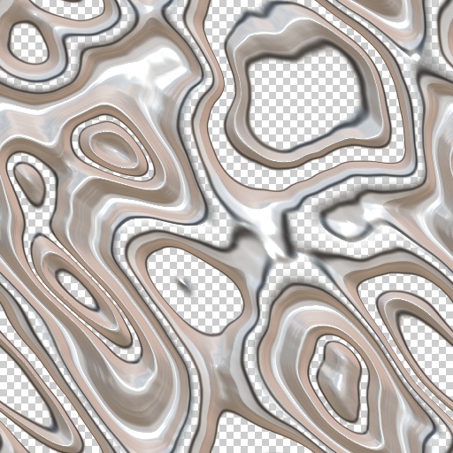 Free Form Air Brushed Chome (Texture)
