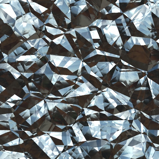 Silver and Crystals (Texture)
