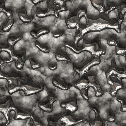 Water/Mercury on Stone/Image (Effect)