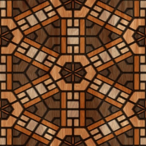 Fancy Wood Inlay -- 3-D (Texture)