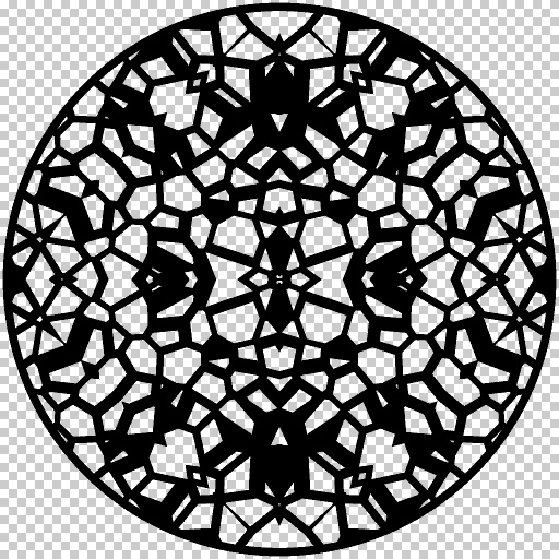 Line Art Medallions (Texture)