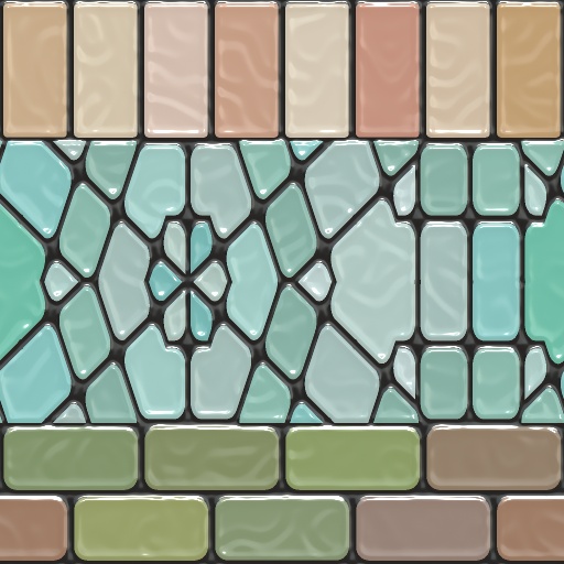Mosaic Tile Border (Texture)