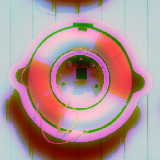 like in the early 70es "psychodelic" (Effect)