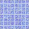 Aged Blue Glass Tiles