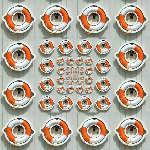 True inverted pyramid tile (Effect)
