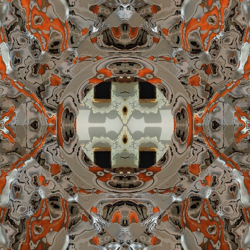 Framed Kaleidoscopes 1 by Kraellin