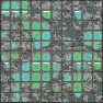 Broken pavement