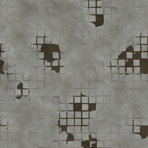 Plastered Tiles (Texture)