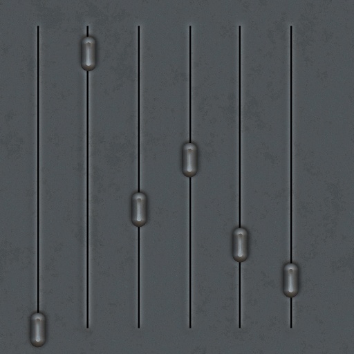 Slider Control Panel (Texture)