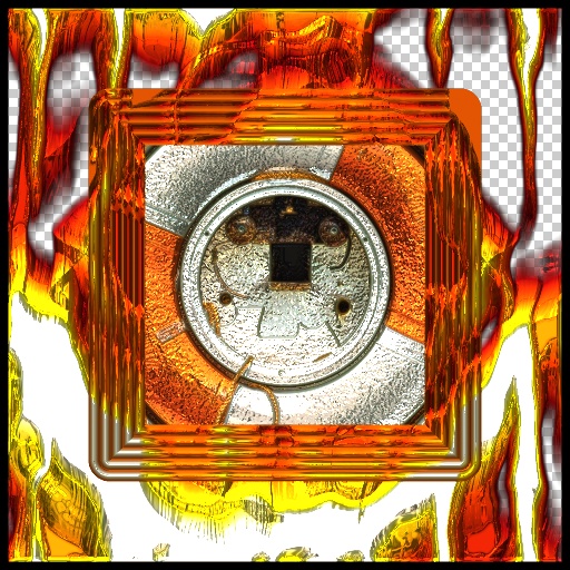 Ronjonie Fire & Glass Frame 1 by ronjonnie