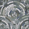 Radial Mosaic Tiles