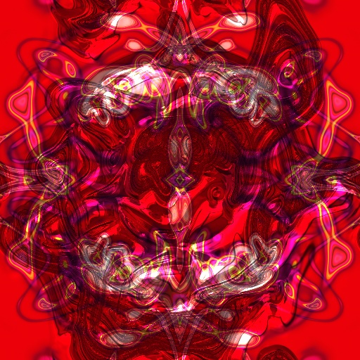 Rorschach on fire. (Effect)