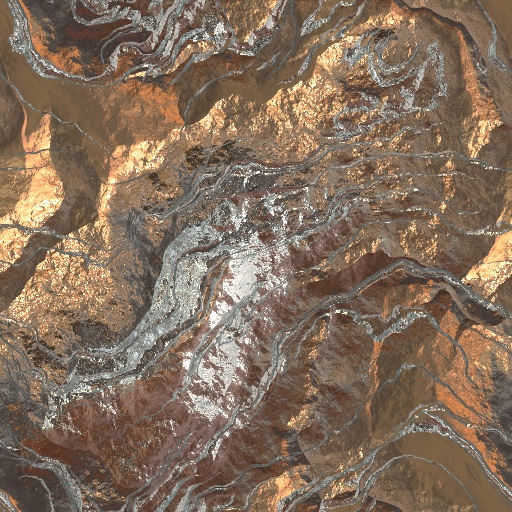 Alien Rock Metal  by Ronjonie (Texture)