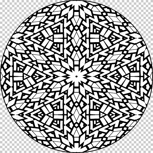 Mandala for paint by Dissenyirauxa