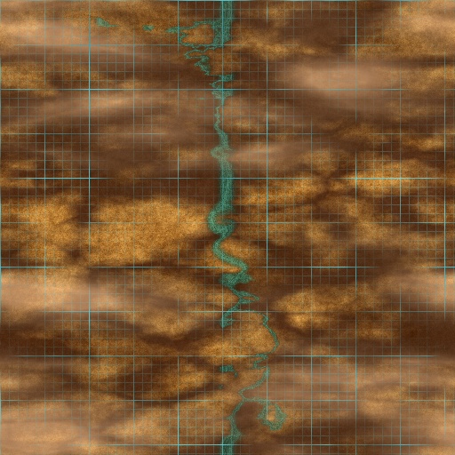 Mars Topographic Landscape (Texture)
