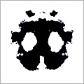 Rorshach inkblot (face edition)