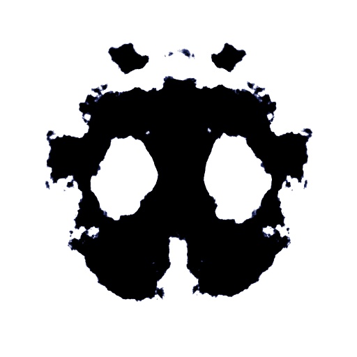Rorshach inkblot (face edition) (Texture)