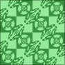 Patterned squares