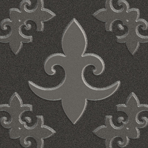Wall of Fleur de Lis (Texture)