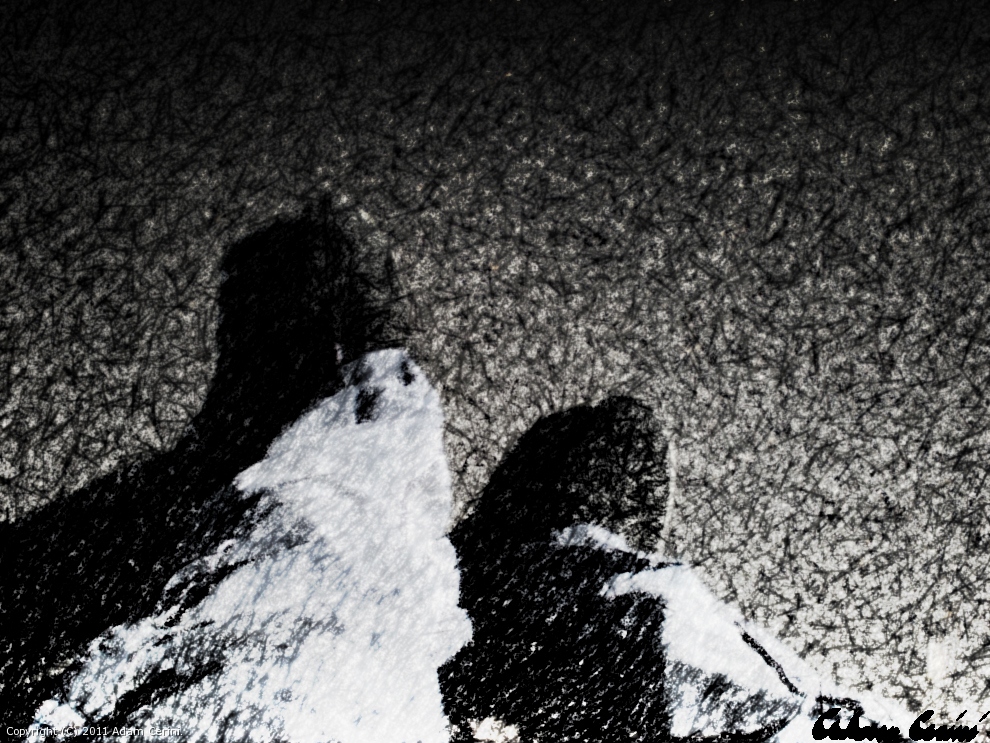 Stepping into Darkness by Indigo Ray