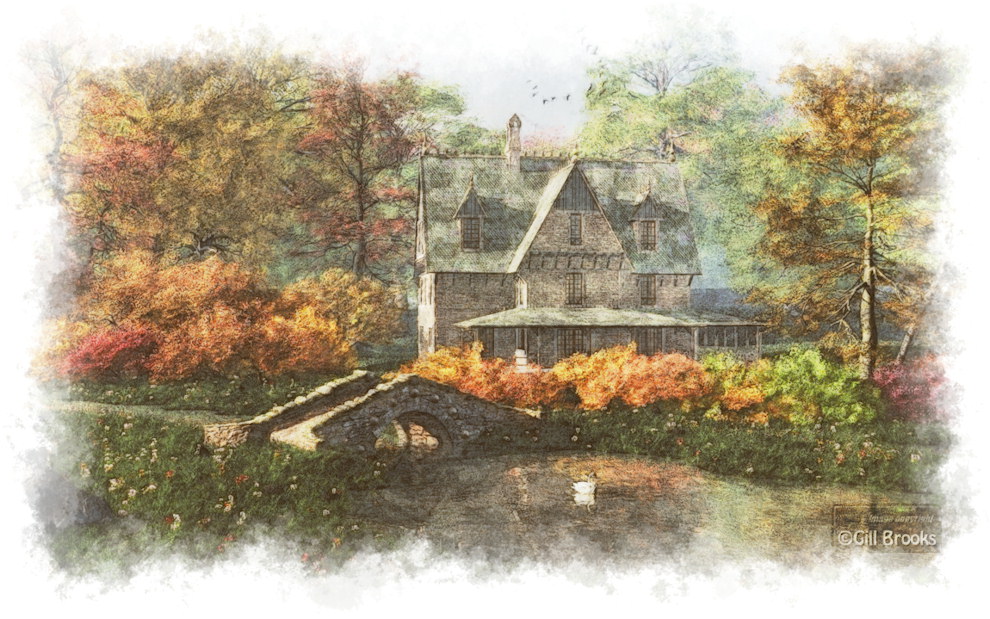 Late Summer in Maesver Forden by Gill Brooks