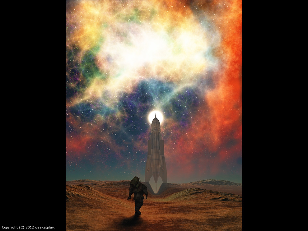 Space road by geekatplay