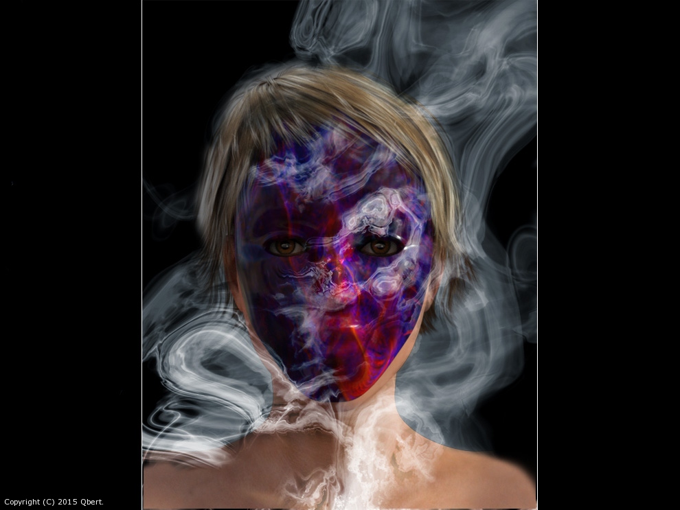 Smokein mask by qbert