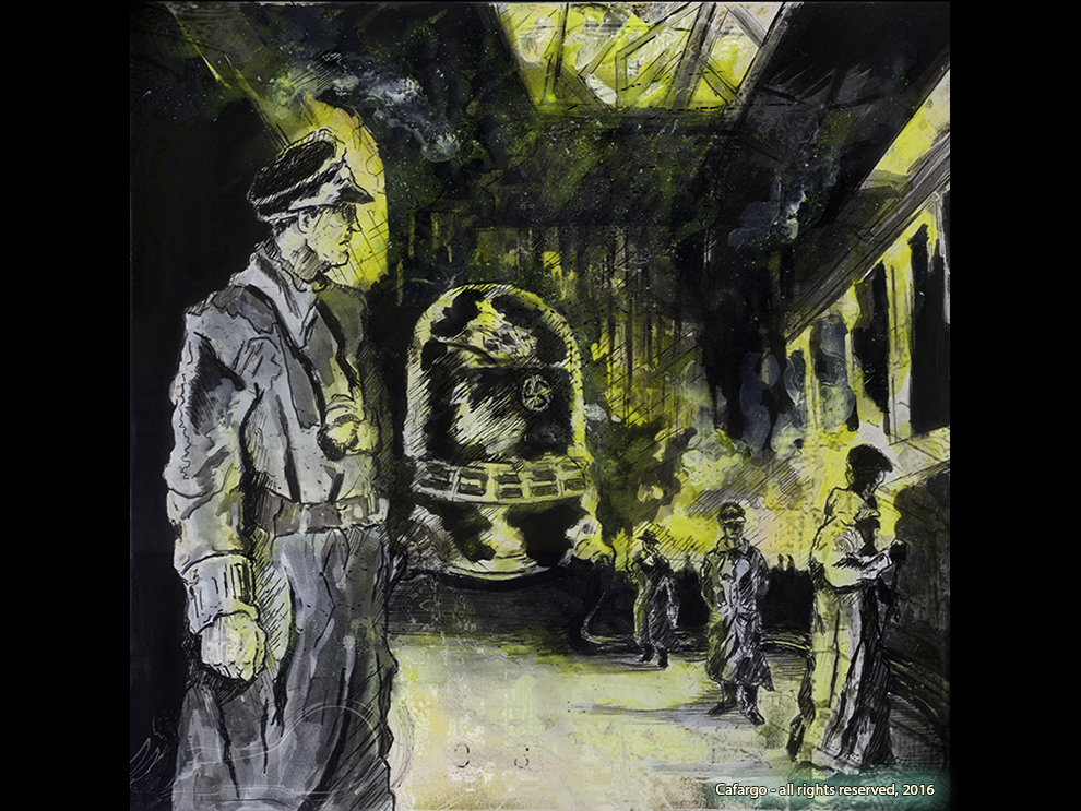 Grishenko: Illustrated novel cover by Cafargo
