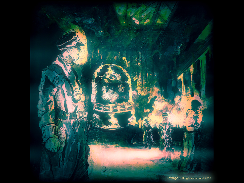 Grishenko: Illustrated novel cover by Cafargo